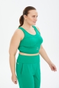 Kadın Yeşil Fitness-Antrenman Spor Fashion Crop Top Toparlayıcı Bra Sporcu Sütyeni Büstiyer | 0604 - 14