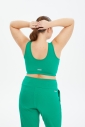 Kadın Yeşil Fitness-Antrenman Spor Fashion Crop Top Toparlayıcı Bra Sporcu Sütyeni Büstiyer | 0604 - 15