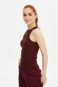 Kadın Bordo Fitness Sporcu Atleti 0147 - 2