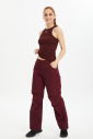 Kadın Bordo Fitness Sporcu Atleti 0147 - 4