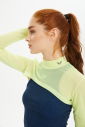 Kadın Lacivert Fitness Sporcu Atleti 0147 - 8