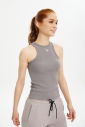 Kadın Gri Fitness Sporcu Atleti 0147 - 3
