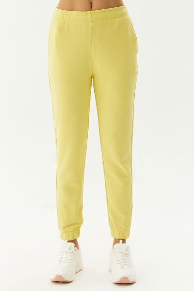 BİLCEE - Kadın Sarı Jogger Eşofman Altı 8407 (1)