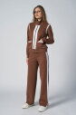  Kadın Kahverengi Fashıon Dik Yakalı Eşofman Takım |4562 - 12