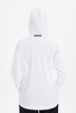 Kadın Beyaz Kapüşonlu Dokuma Antrenman Ceket 0724 - 8