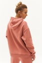 Kadın Pudra İçi Polarlı Kapüşonlu Kışlık Sweatshirt 0448 - 8