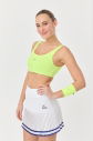 Kadın Fosfor Likralı Pedli Spor Crop Toparlayıcı Bra Sporcu Sütyeni Büstiyer | 0819 - 5