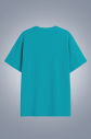Kadın Mavi Oversize Tişört | 4583 - 2