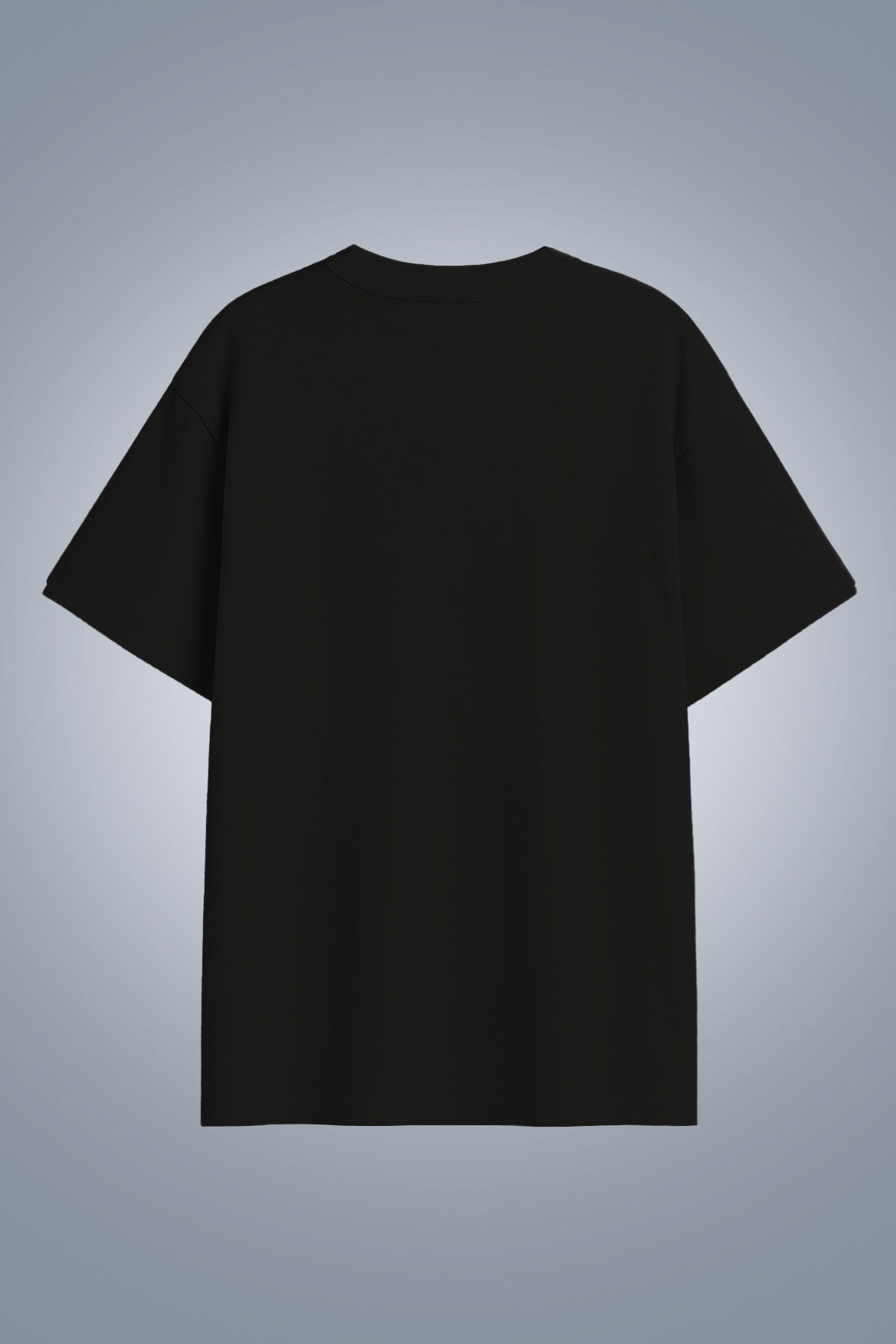 Kadın Antrasit Oversize Tişört | 4583 - BİLCEE (1)