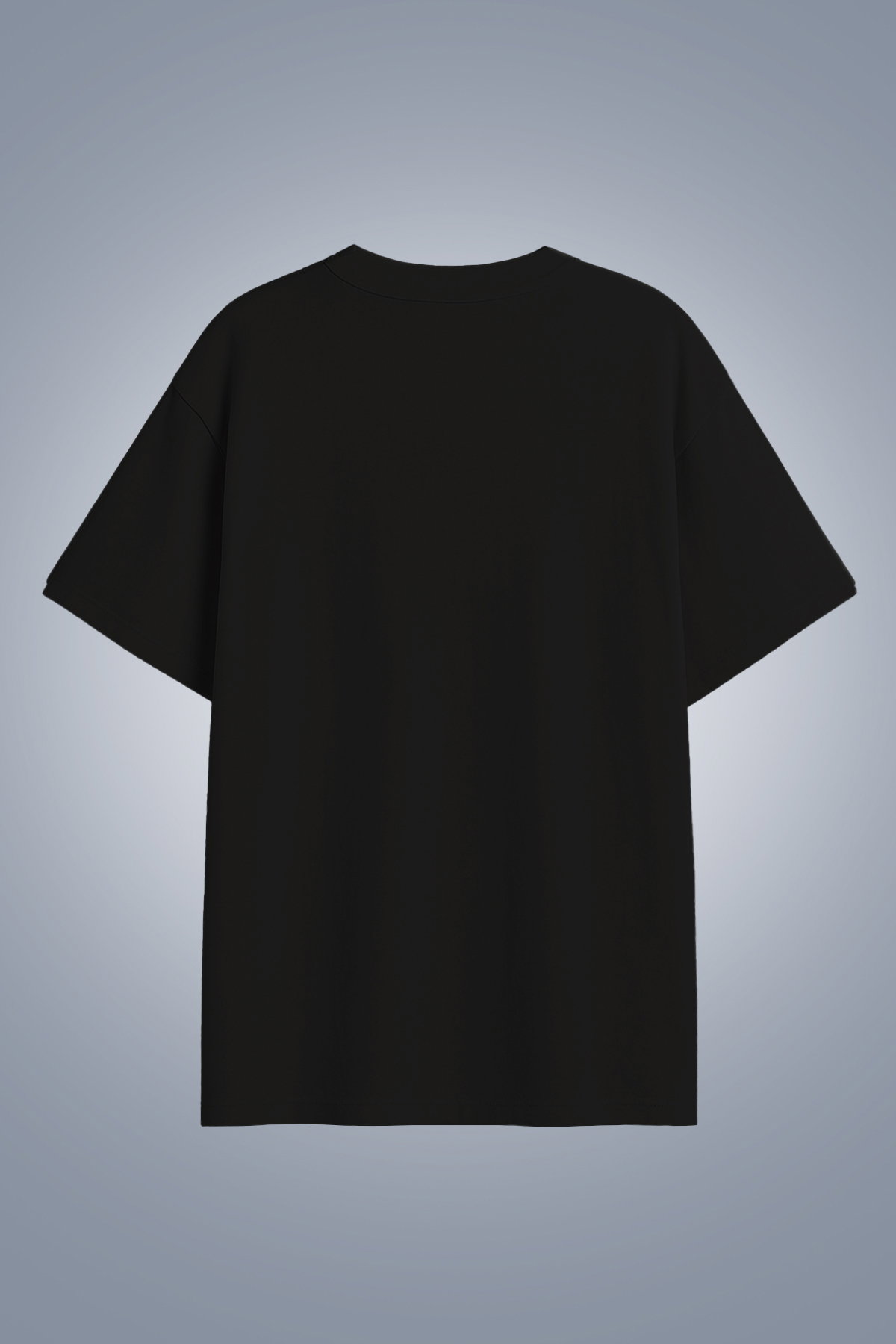 Kadın Antrasit Oversize Tişört | 4583 - BİLCEE (1)