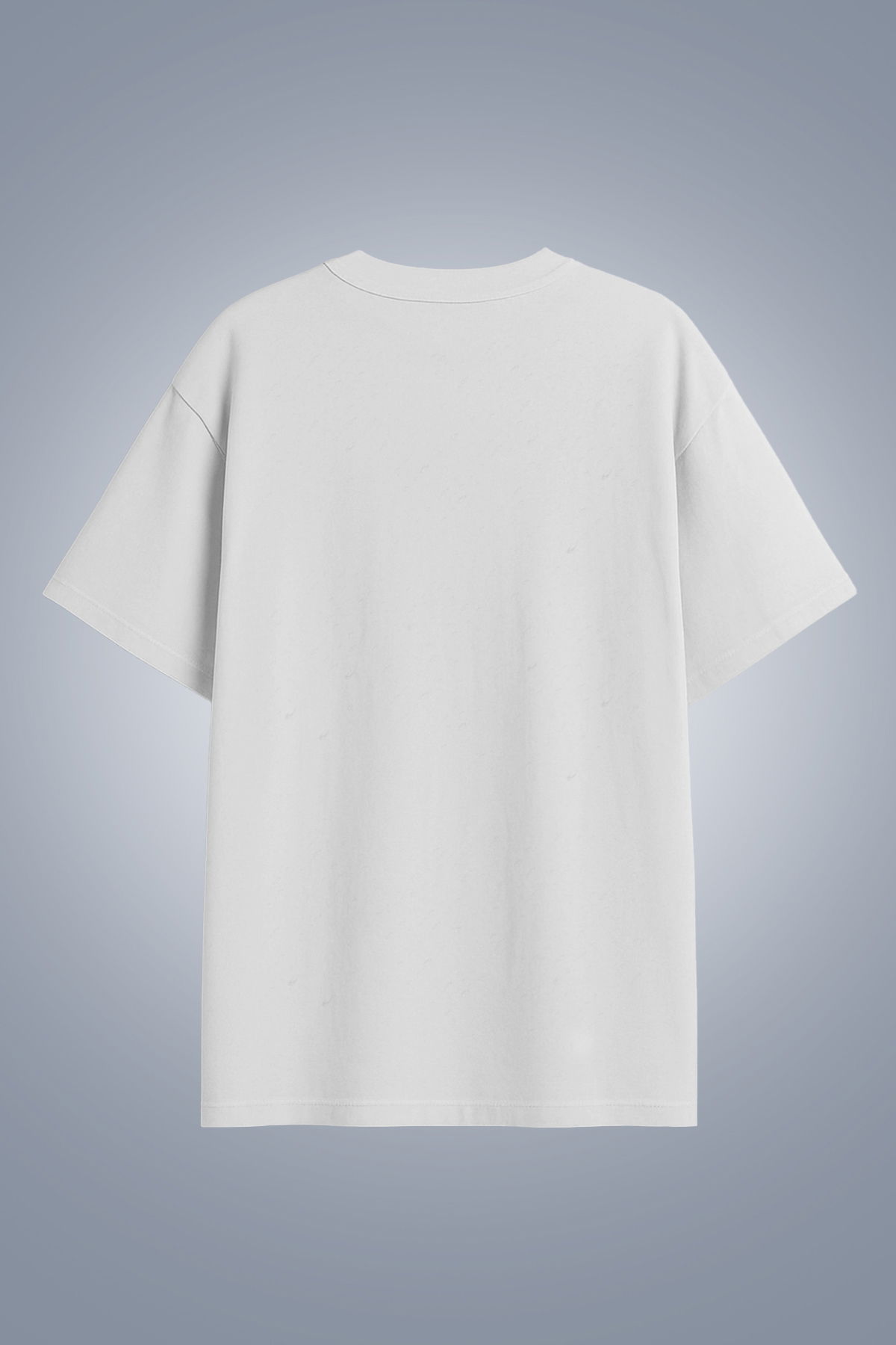 Kadın Gri Melanj Oversize Tişört | 4583 - BİLCEE (1)