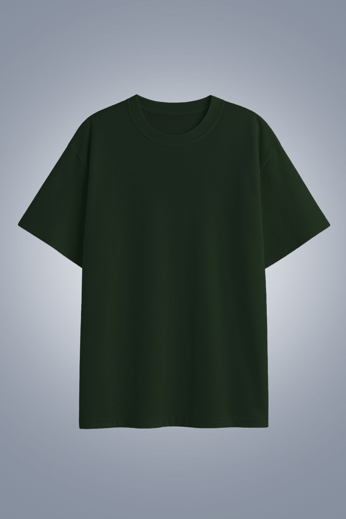 Kadın Haki Oversize Tişört | 4583 - BİLCEE