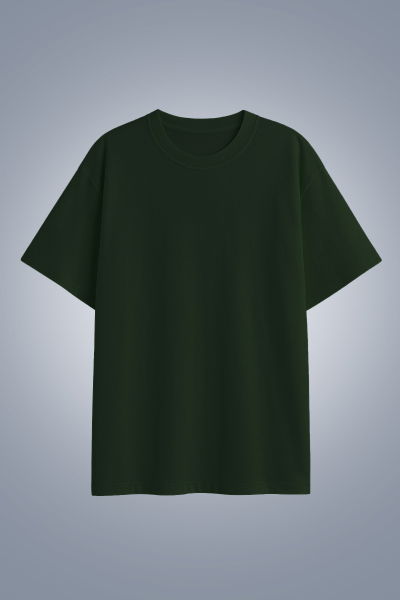 Kadın Haki Oversize Tişört | 4583 