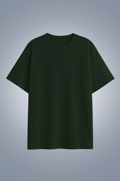 Kadın Haki Oversize Tişört | 4583 