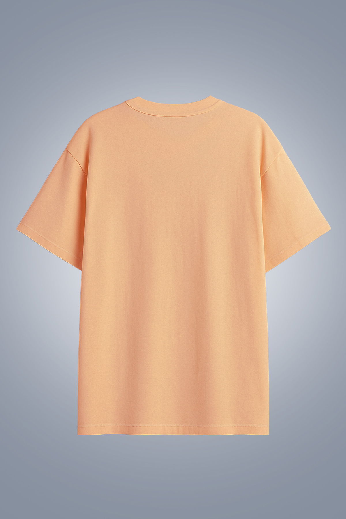 Kadın Somon Oversize Tişört | 4583 - BİLCEE (1)