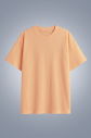 Kadın Somon Oversize Tişört | 4583 