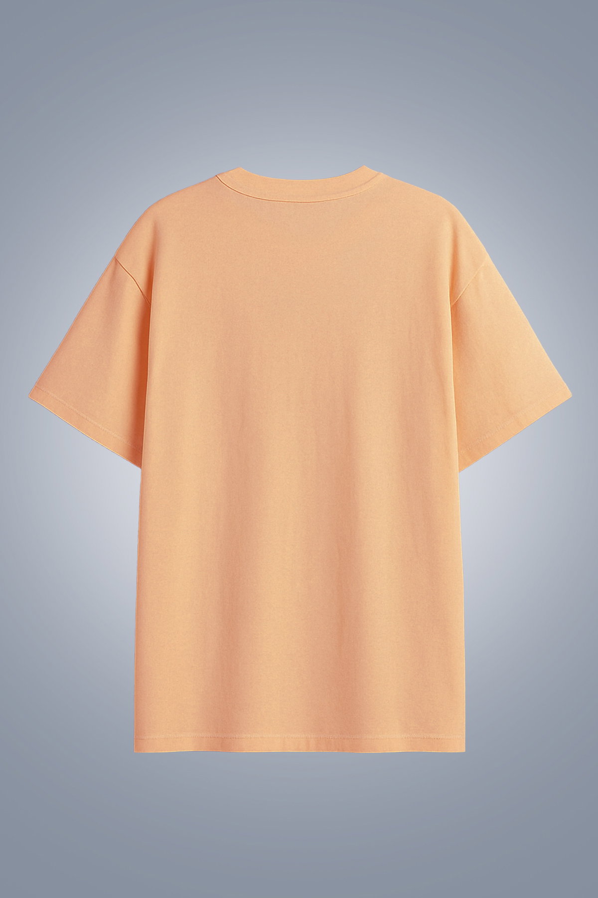 Kadın Somon Oversize Tişört | 4583 - BİLCEE (1)