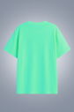Kadın Yeşil Oversize Tişört | 4583 - 2
