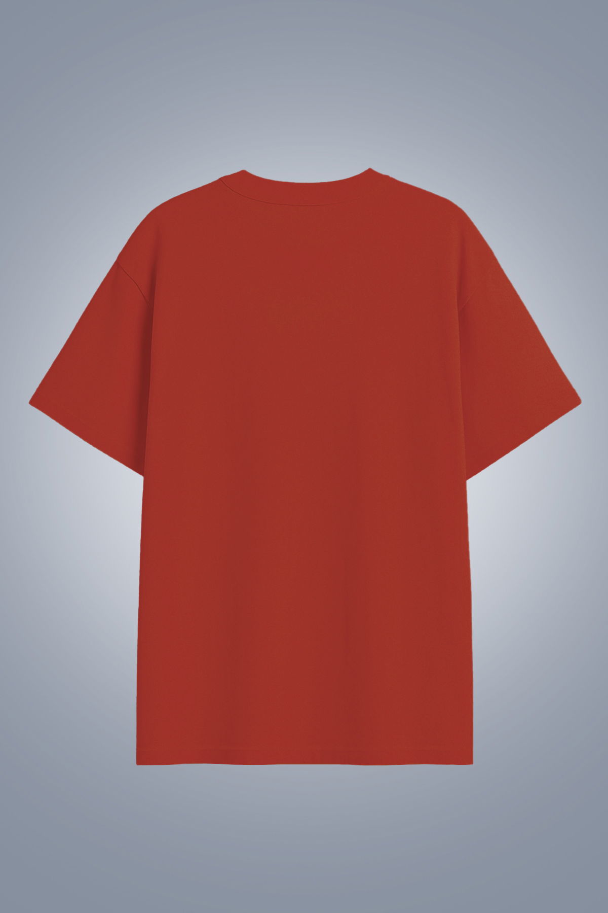 Kadın Turuncu Oversize Tişört | 4583 - BİLCEE (1)