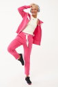 Kadın Fuşya Organik Pamuklu Spor Eşofman Üstü | 0728 - 6