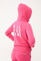 Kadın Fuşya Organik Pamuklu Spor Eşofman Üstü | 0728 - 9