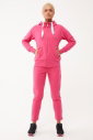 Kadın Fuşya Organik Pamuklu Spor Eşofman Üstü | 0728 - 14