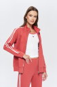 Kadın Rouge Dik Yakalı 3'lü Alt Üst Eşofman Takımı 9907 - 9