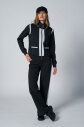  Kadın Siyah Fashıon Dik Yakalı Eşofman Takım | 4562 - 11