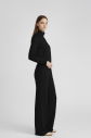 Kadın Siyah Modal Şerit Detaylı Eşofman Takım 4799 - 5