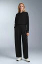 Kadın Siyah Yumuşak Dokulu Modal Cocoon Pantolon | 4840 - 1