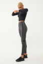 Kadın Antrasit Melanj Skinny Dar Paça Fashion Tayt Pantolon | 1576 - 4