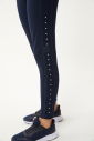 Kadın Lacivert Skinny Dar Paça Fashion Tayt Pantolon | 1576 - 9