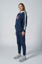 Kadın Lacivert Kapüşonlu İpli Sweatshirt Takım | 1663 - 9