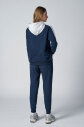 Kadın Lacivert Kapüşonlu İpli Sweatshirt Takım | 1663 - 6