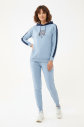Kadın Sea Ice Kapüşonlu İpli Sweatshirt Takım | 1663 - 9