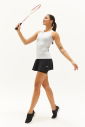 Kadın Siyah Pamuklu Tenis Taytlı Spor Etek 0258 - 7