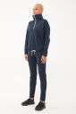 Kadın Carbon Düz Paça, Dik Yaka Yarım Fermuarlı Sweatshirt Takım 1632 - 3