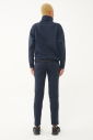 Kadın Carbon Düz Paça, Dik Yaka Yarım Fermuarlı Sweatshirt Takım 1632 - 7
