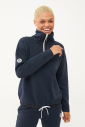 Kadın Carbon Düz Paça, Dik Yaka Yarım Fermuarlı Sweatshirt Takım 1632 - 10