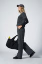 Kadın Antrasit Yıkamalı Washed Bol Paça Eşofman Altı | 9895 - 8