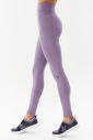 Kadın Mor Pamuklu Yüksek Bel Basic Esnek ve Spor Tayt 0108 - 2