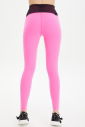Kadın Pembe Yüksek Bel Parçalı Esnek ve Toparlayıcı Sporcu Taytı | 0738 - 8