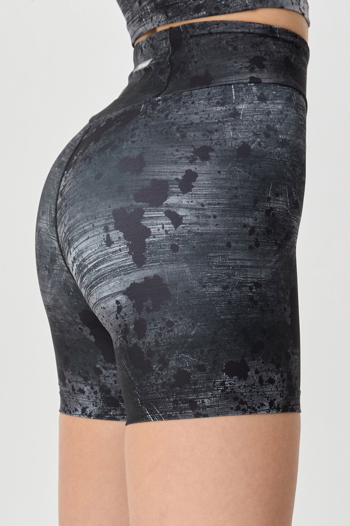 Kadın Gri Mental Yüksek Bel Sporcu Taytı | 1387 - BİLCEE (1)