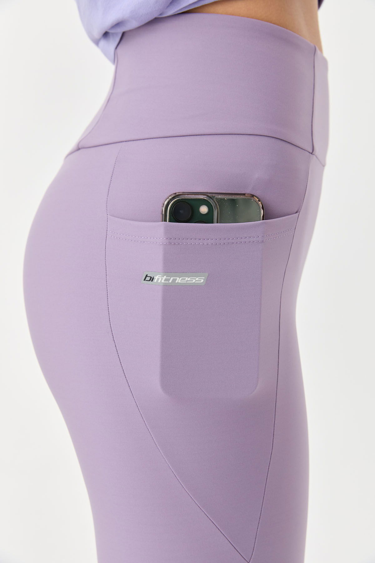 Kadın P.Calm Yüksek Bel Toparlayıcı Full Likralı Cepli Sporcu Taytı | 9726 - BİLCEE