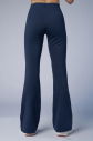 Kadın Lacivert Yüksel Bel Flare Pantolon | 4555 - 3