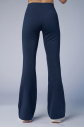 Kadın Lacivert Yüksel Bel Flare Pantolon | 4555 - 3