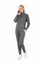 Kadın Koyu Gri Dik Yakalı Eşofman Takımı |0693 - 5