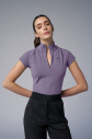Kadın P.Calm Kısa Kollu Yakalı Sörf Body | 4059 - 1