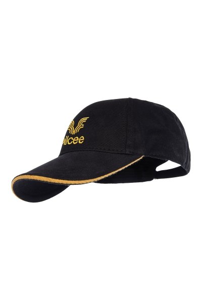 Unisex Sarı Şeritli Şapka 1591 