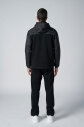  Erkek Siyah 3 İplik Polarlı Çıkma Kapüşonlu Eşofman Takım |4527 - 4